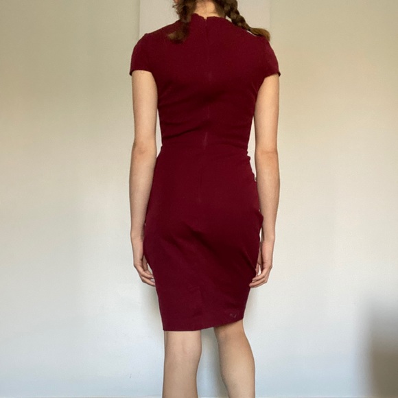 Red Pencil Dress - Picture 3 of 4